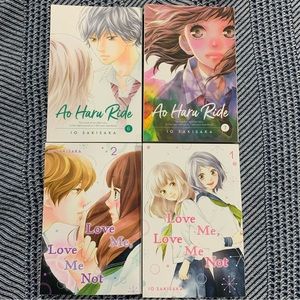 Manga Ao haru ride/Blue spring ride and Love me Love me not